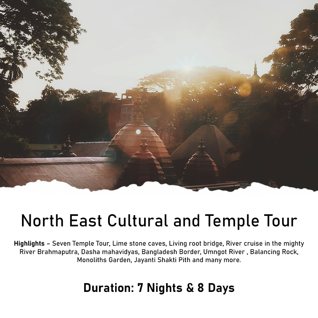 North East Cultural and Temple Tour (7 Nights - 8 Days) Feature Image North East Cultural and Temple Tour (7 Nights - 8 Days) Feature Image